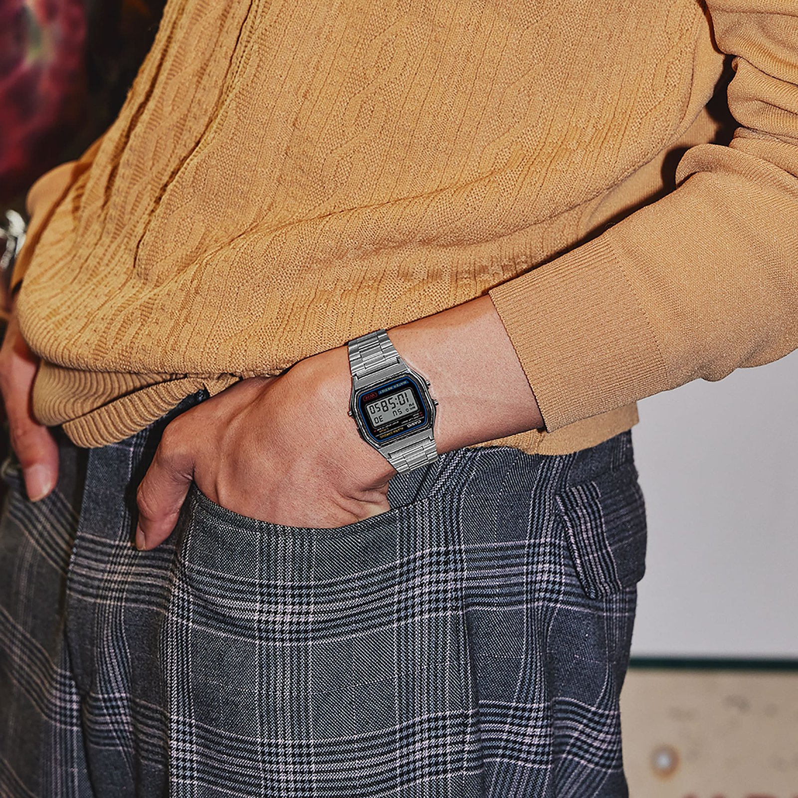 Casio A158WA-1D view 2