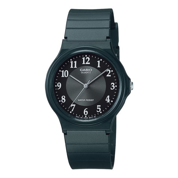 Casio MQ-24-1B3 black analog watch