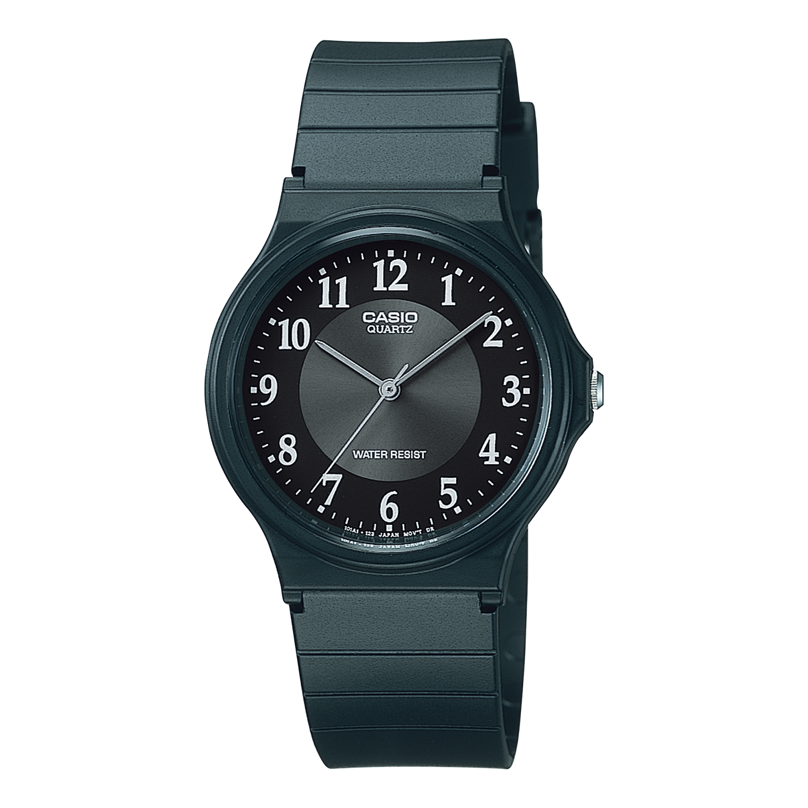 Casio MQ-24-1B3 black analog watch