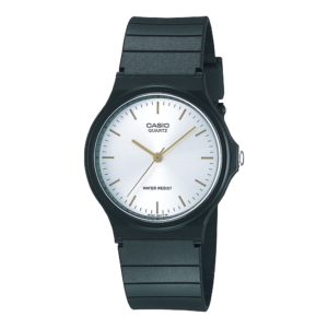 Casio MQ-24-7E2 black and white analog watch