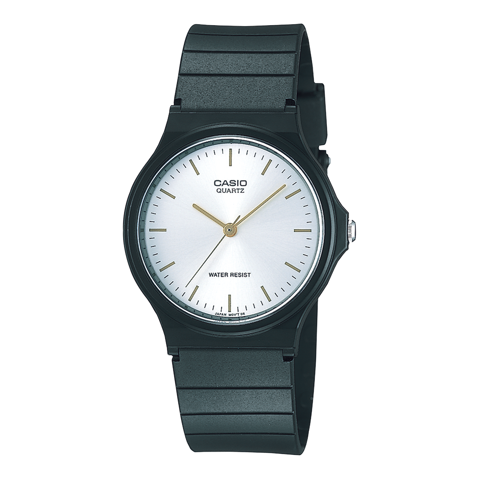 Casio MQ-24-7E2 black and white analog watch
