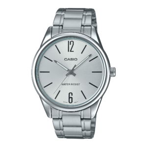 Casio MTP-V005D-7B silver steel analog watch